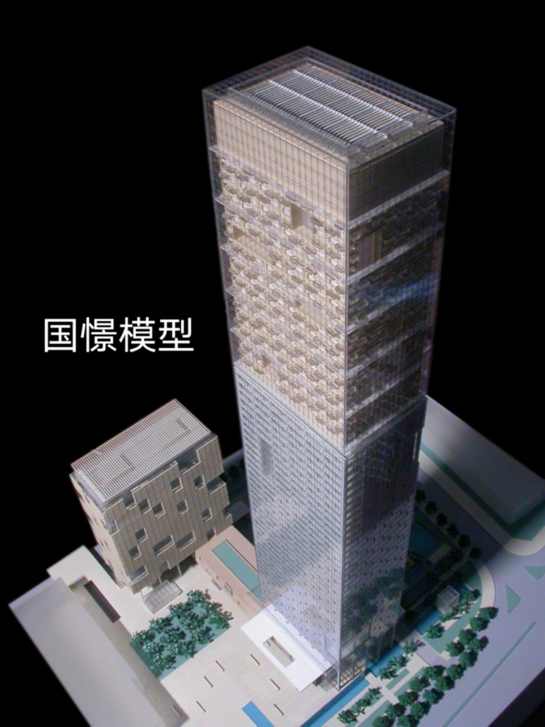 乡城县建筑模型